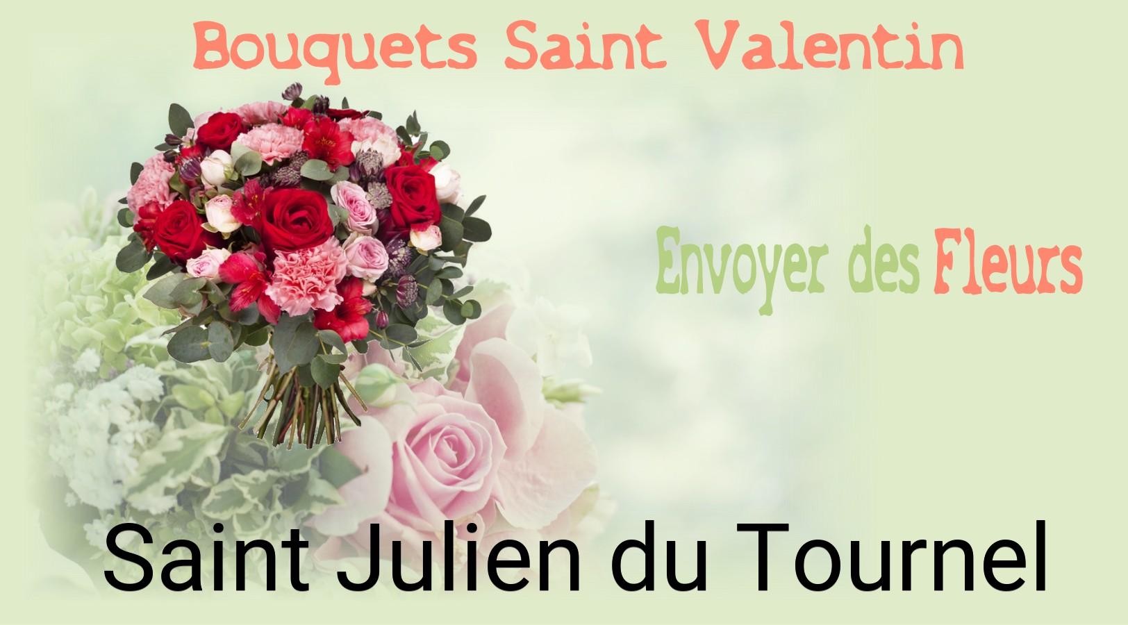 Roses de Saint-Valentin livrées à Saint-Julien-du-Tournel